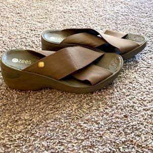 Zeus Wedge Sandals